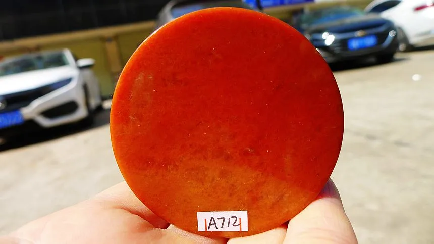 Natural Jade Rough Jadeite Raw (132g,5.45X1.6cm)