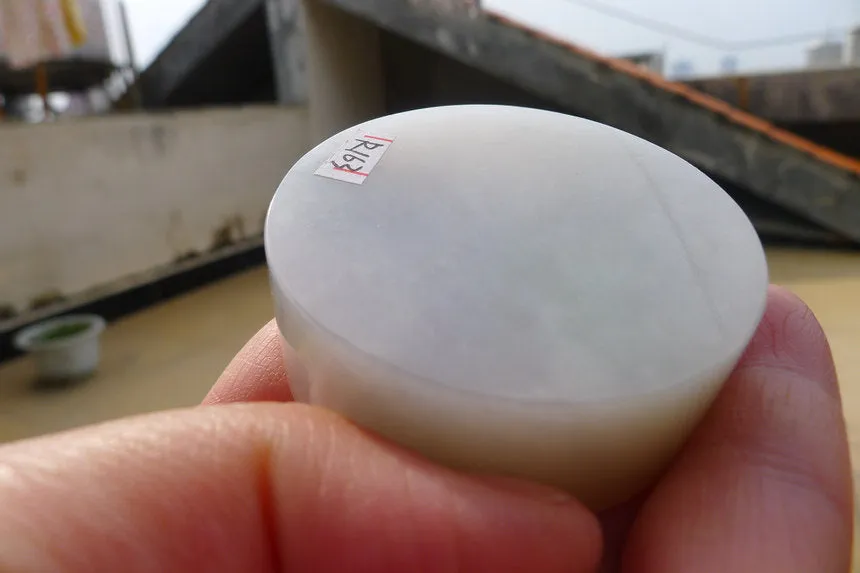 Natural Jade Rough Jadeite Raw (133g,5.15X5.15X2cm)