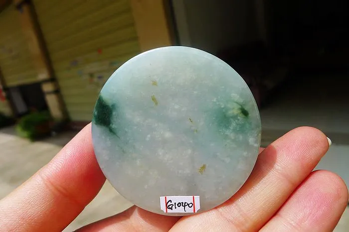 Natural Jade Rough Jadeite Raw (133g,5.2X5.2X1.9cm)