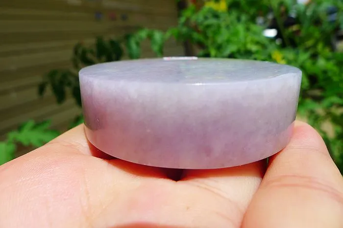Natural Jade Rough Jadeite Raw (138g,5.65X5.65X1.6cm)