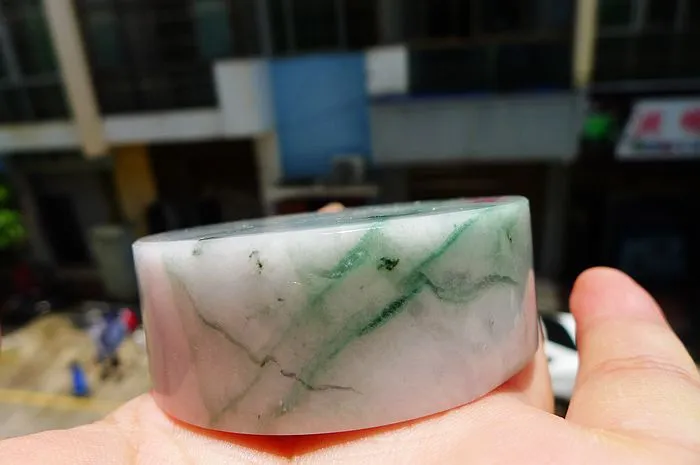 Natural Jade Rough Jadeite Raw (150g,5.5X2cm)