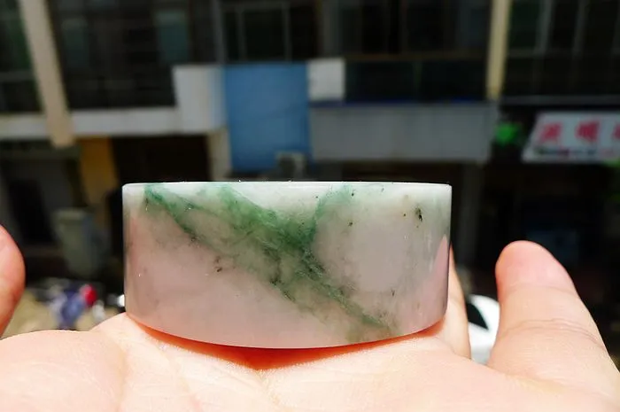 Natural Jade Rough Jadeite Raw (150g,5.5X2cm)