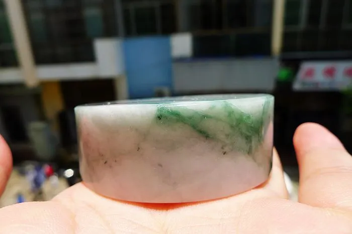 Natural Jade Rough Jadeite Raw (150g,5.5X2cm)
