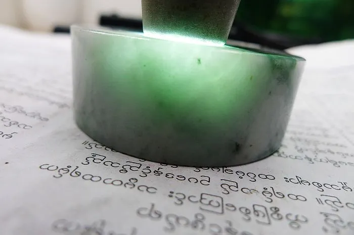 Natural Jade Rough Jadeite Raw (150g,5.5X2cm)