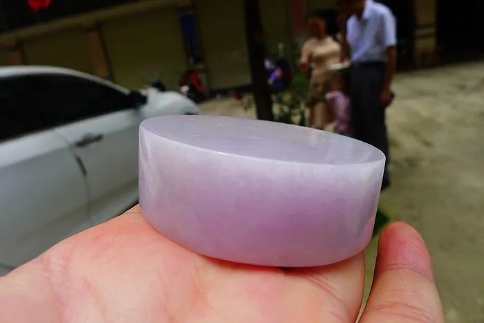 Natural Jade Rough Jadeite Raw (156g,5.6X5.6X1.9cm)