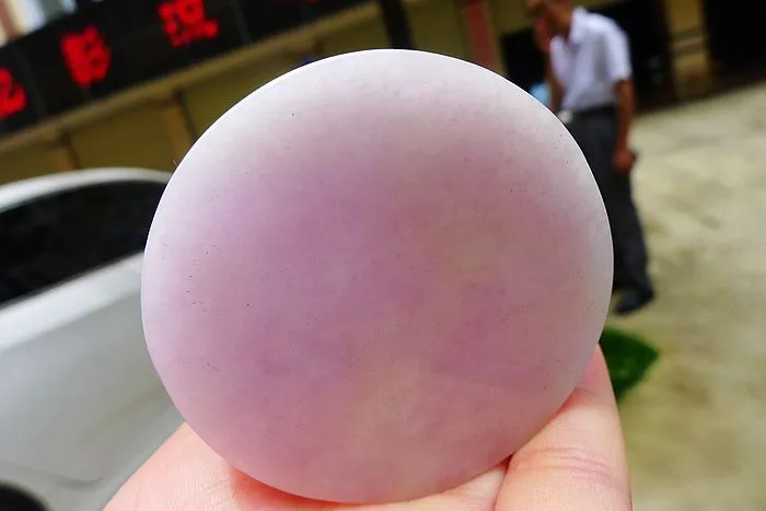 Natural Jade Rough Jadeite Raw (156g,5.6X5.6X1.9cm)