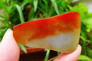 Natural Jade Rough Jadeite Raw (21g,5.5X3.4X0.55cm)