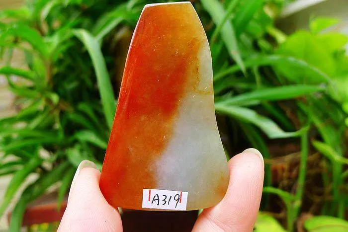 Natural Jade Rough Jadeite Raw (21g,5.5X3.4X0.55cm)
