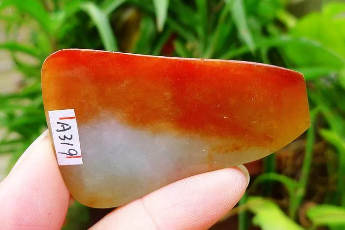 Natural Jade Rough Jadeite Raw (21g,5.5X3.4X0.55cm)