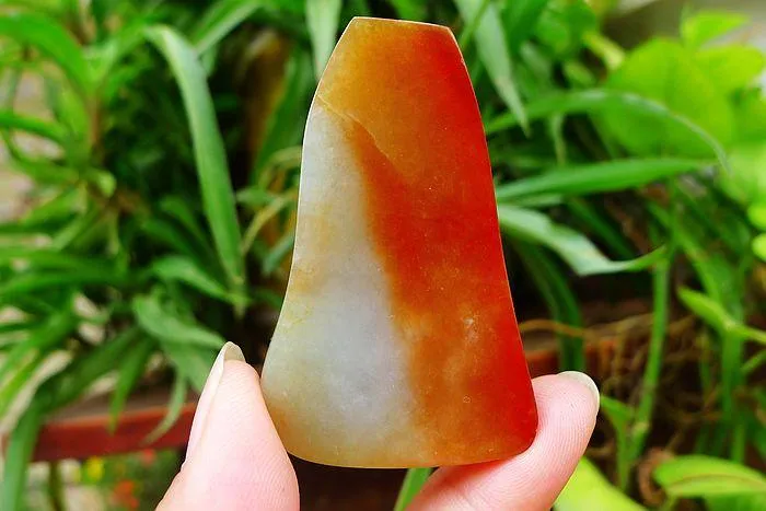 Natural Jade Rough Jadeite Raw (21g,5.5X3.4X0.55cm)