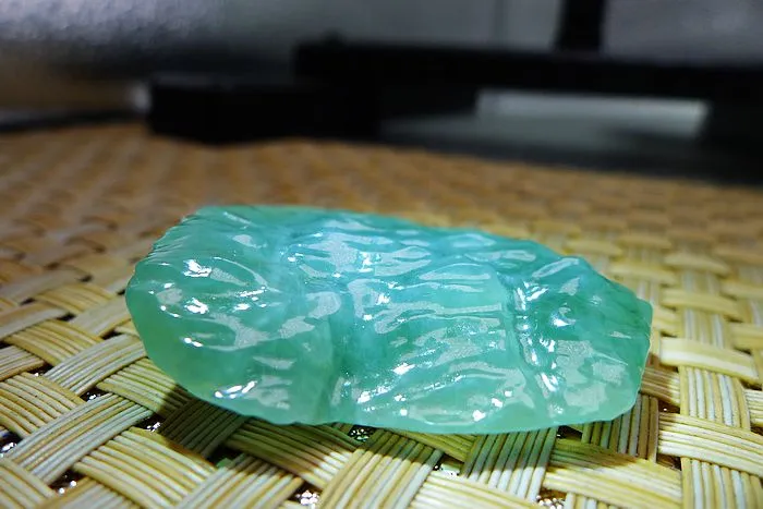 Natural Jade Rough Jadeite Raw (22g,4.2X3.4X0.85cm)