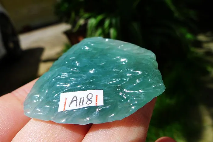 Natural Jade Rough Jadeite Raw (22g,4.2X3.4X0.85cm)