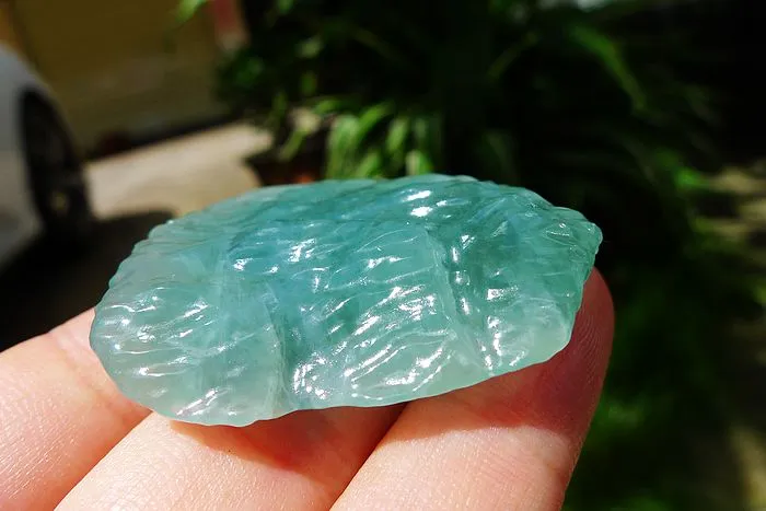 Natural Jade Rough Jadeite Raw (22g,4.2X3.4X0.85cm)