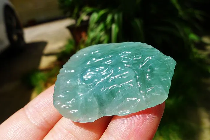 Natural Jade Rough Jadeite Raw (22g,4.2X3.4X0.85cm)