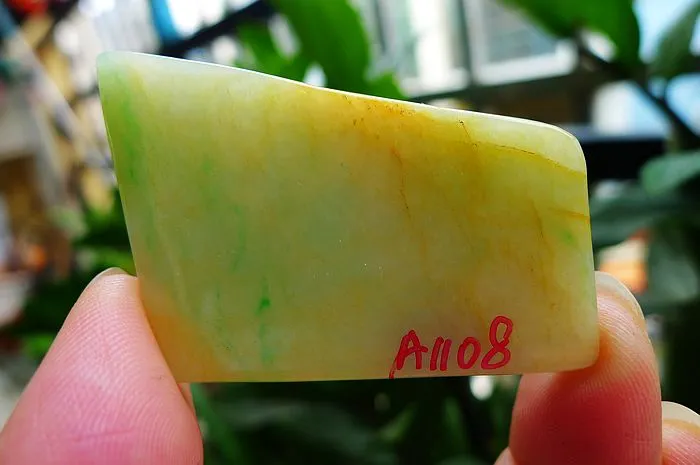 Natural Jade Rough Jadeite Raw (22g,4.7X3.5X0.6cm)