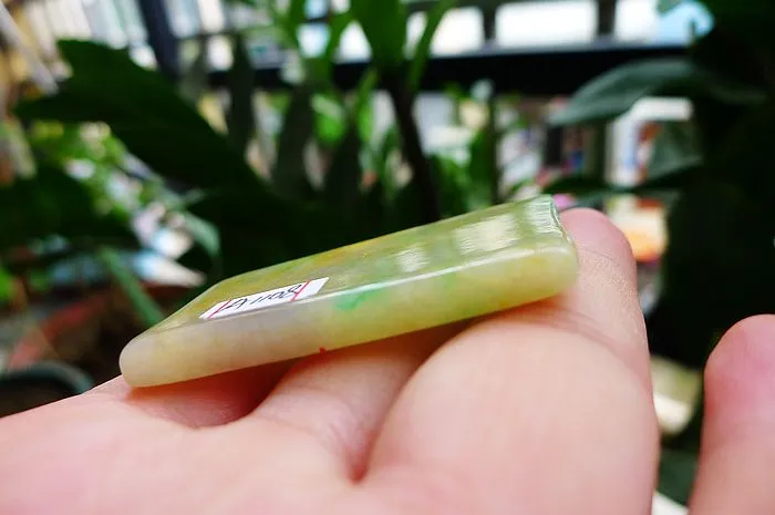 Natural Jade Rough Jadeite Raw (22g,4.7X3.5X0.6cm)