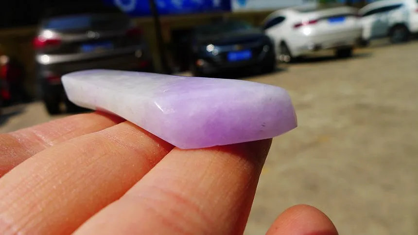 Natural Jade Rough Jadeite Raw (23g,6.3X1.8X0.9cm)