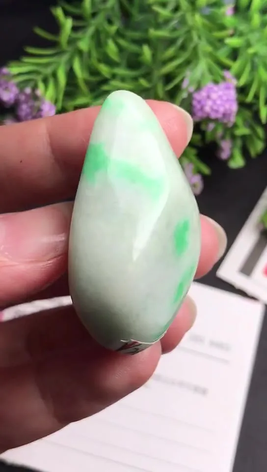 Natural Jade Rough Jadeite Raw (28g,4.2x3.1x1.2cm)-V2598
