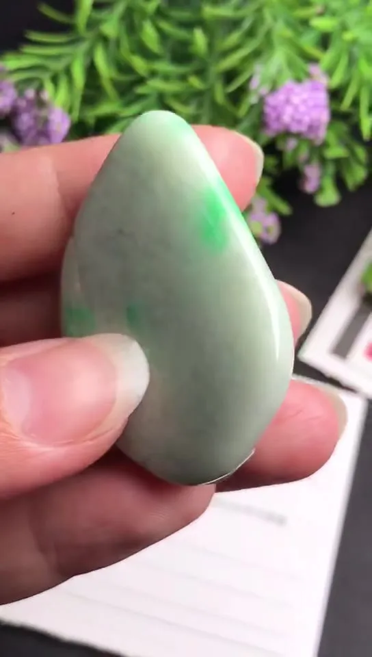 Natural Jade Rough Jadeite Raw (28g,4.2x3.1x1.2cm)-V2598
