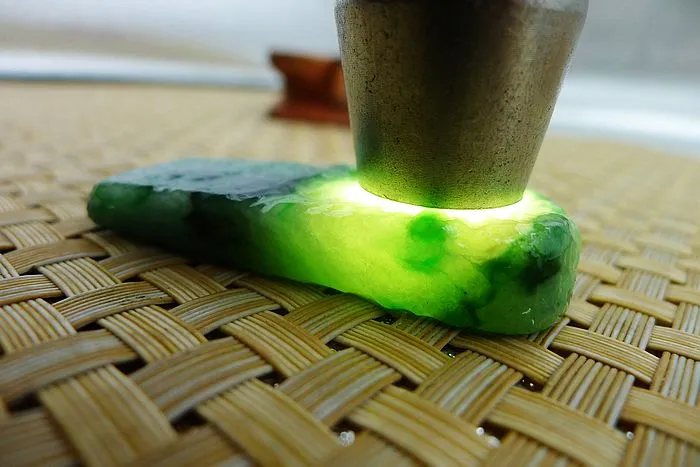 Natural Jade Rough Jadeite Raw (31g,5.4X2.6X1.05cm)