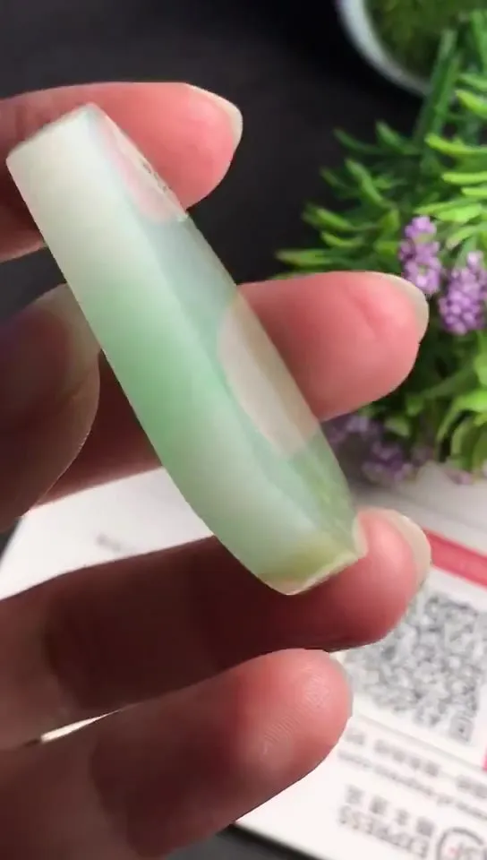 Natural Jade Rough Jadeite Raw (39g,5.1x3.8x0.8cm)-V1201