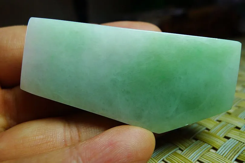 Natural Jade Rough Jadeite Raw (39g,5.7X2.7X1.1cm)
