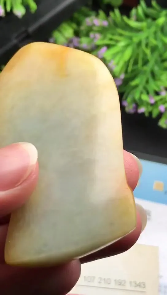 Natural Jade Rough Jadeite Raw (42g,6.4x3.2x1.2cm)-V1495