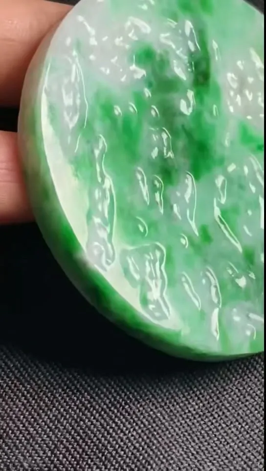 Natural Jade Rough Jadeite Raw (43g,53X5.8mm)-A7063