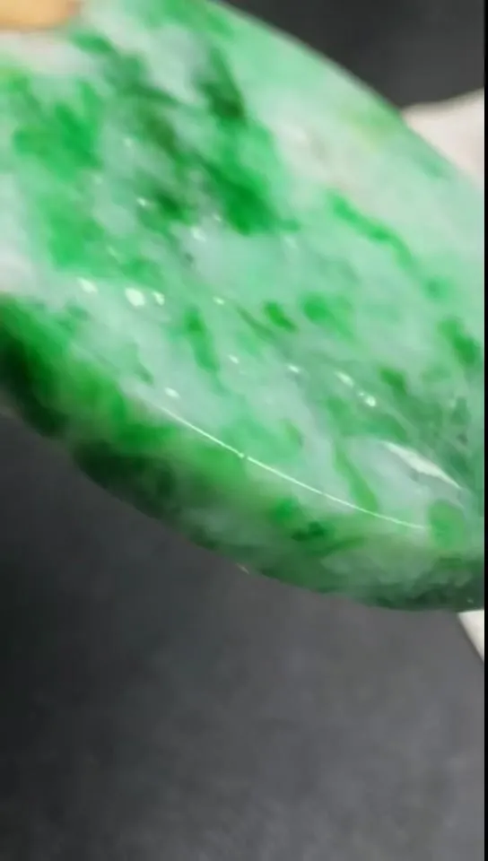Natural Jade Rough Jadeite Raw (43g,53X5.8mm)-A7063