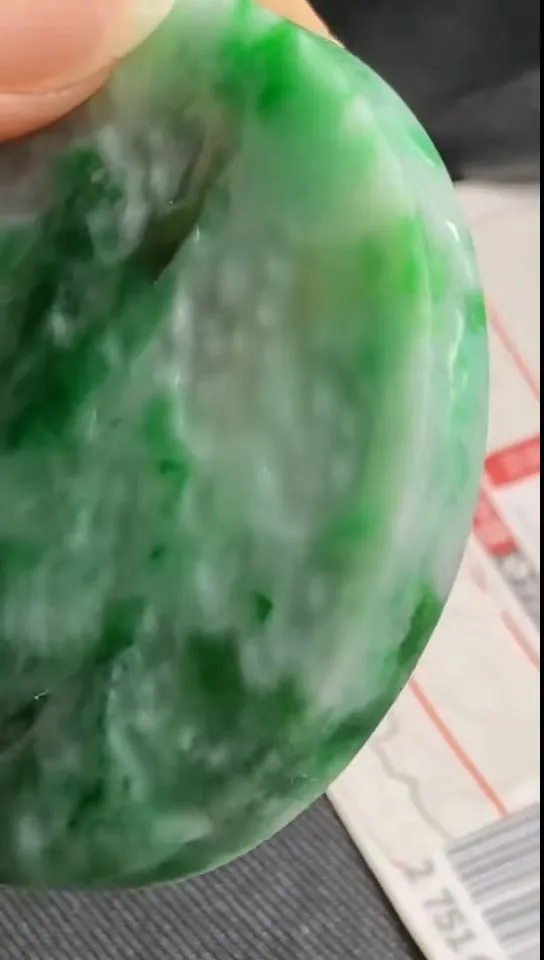 Natural Jade Rough Jadeite Raw (43g,53X5.8mm)-A7063