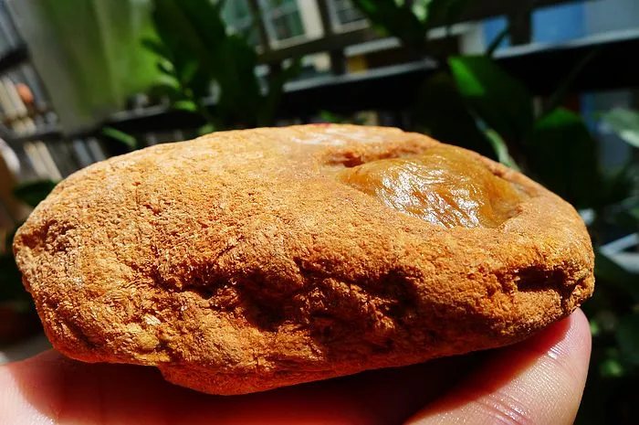 Natural Jade Rough Jadeite Raw (464g,8.8X8.3X4cm)