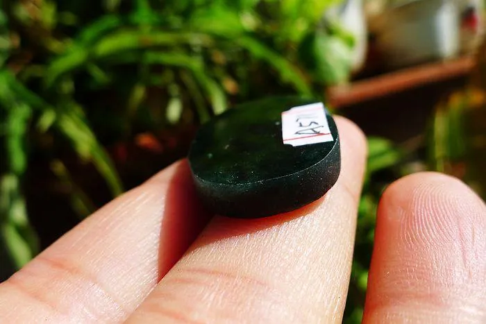 Natural Jade Rough Jadeite Raw (5.6g,2.65X1.8X0.4cm)