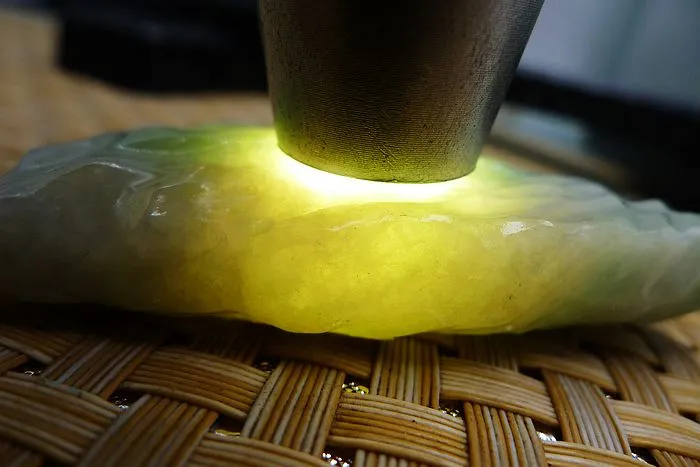 Natural Jade Rough Jadeite Raw (58g,6.6X3.3X1.35cm)