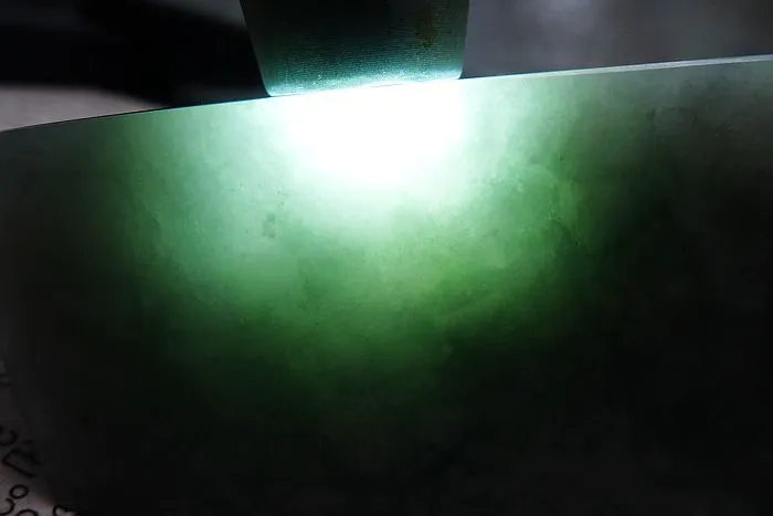 Natural Jade Rough Jadeite Raw (700g,9.6X8.1X5.6cm)