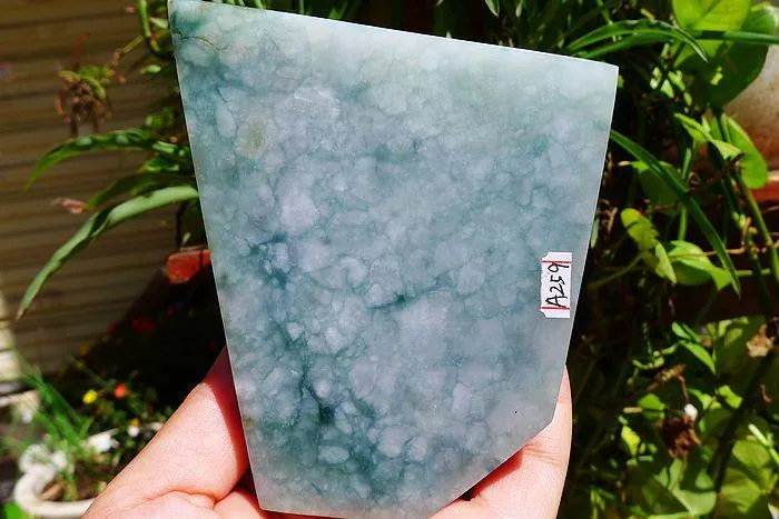 Natural Jade Rough Jadeite Raw (700g,9.6X8.1X5.6cm)