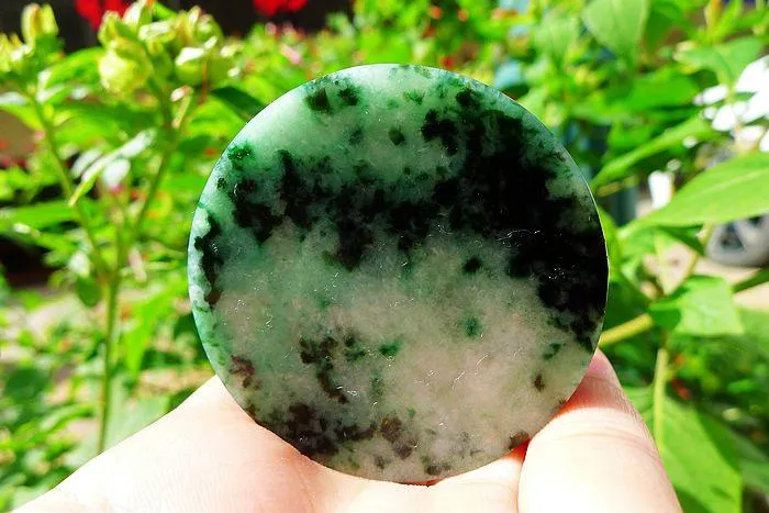 Natural Jade Rough Jadeite Raw (80g,5.25X1.1cm)