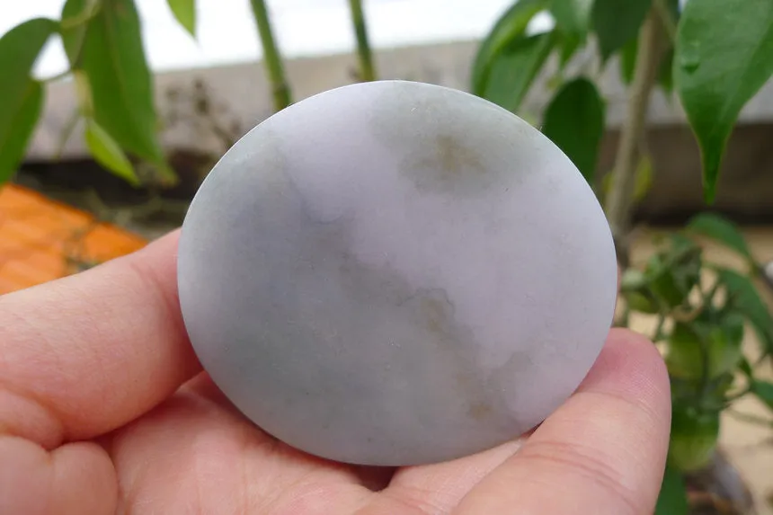 Natural Jade Rough Jadeite Raw (95g,5.2X4.7X1.5cm)