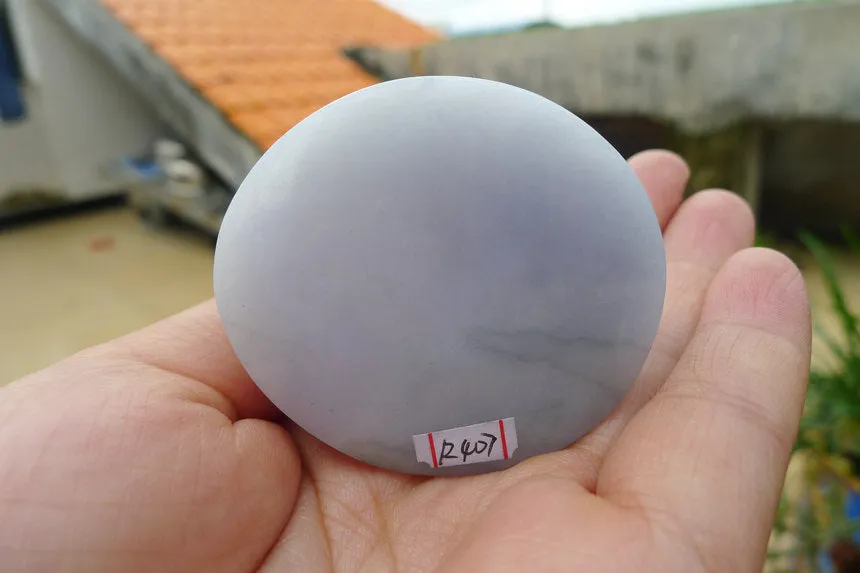 Natural Jade Rough Jadeite Raw (95g,5.2X4.7X1.5cm)