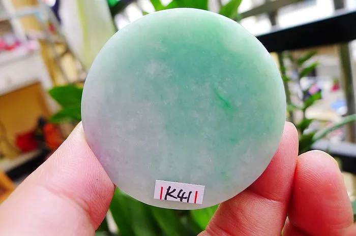 Natural Jade Rough Jadeite Raw (96g,4.9X1.6cm)