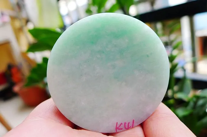 Natural Jade Rough Jadeite Raw (96g,4.9X1.6cm)