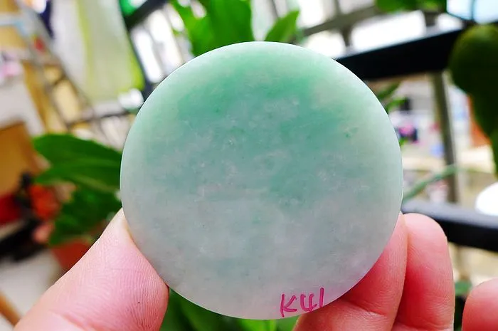 Natural Jade Rough Jadeite Raw (96g,4.9X1.6cm)