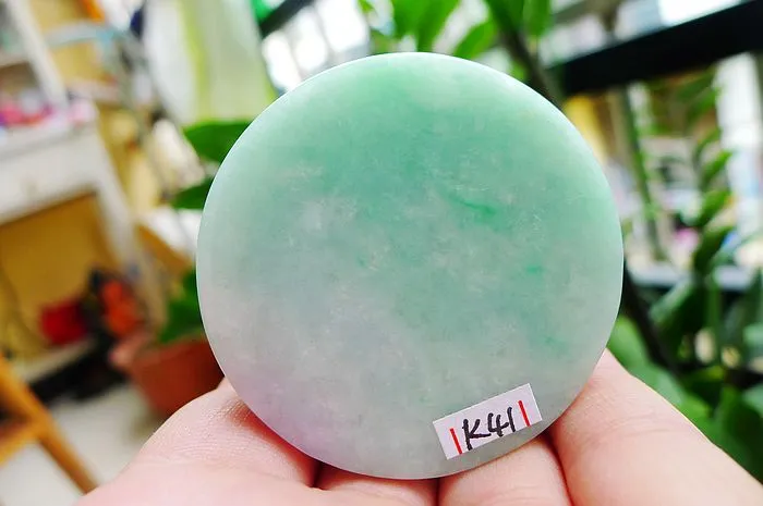 Natural Jade Rough Jadeite Raw (96g,4.9X1.6cm)