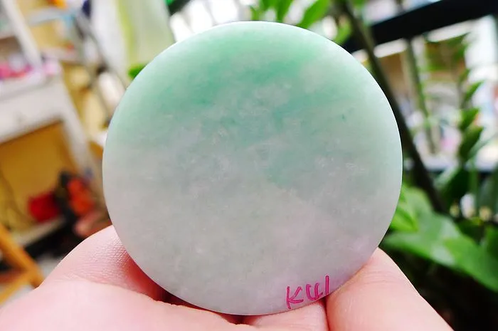 Natural Jade Rough Jadeite Raw (96g,4.9X1.6cm)