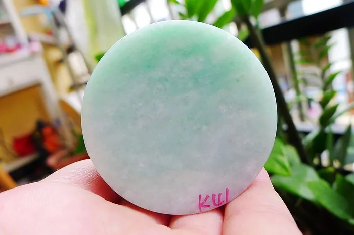 Natural Jade Rough Jadeite Raw (96g,4.9X1.6cm)