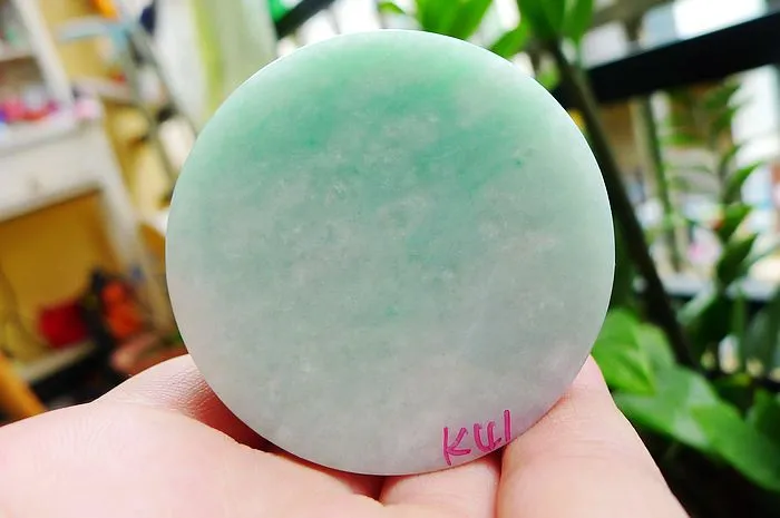 Natural Jade Rough Jadeite Raw (96g,4.9X1.6cm)