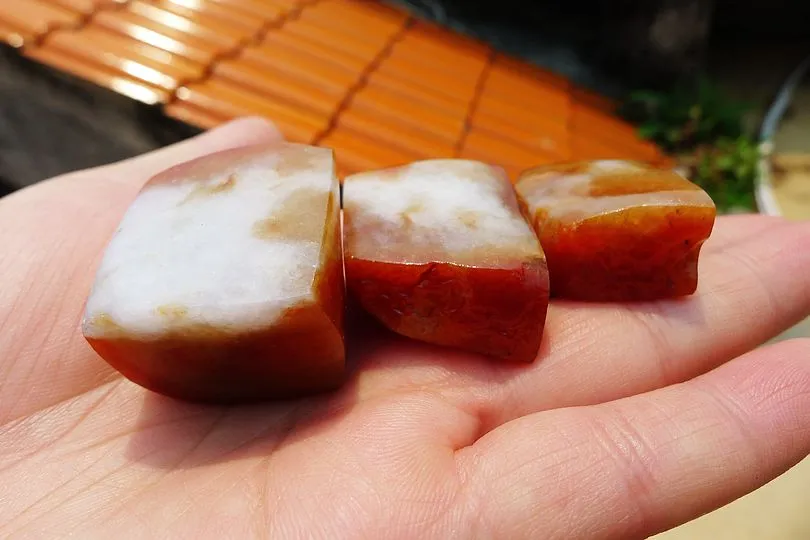 Natural Jade Rough Jadeite Raw 96g