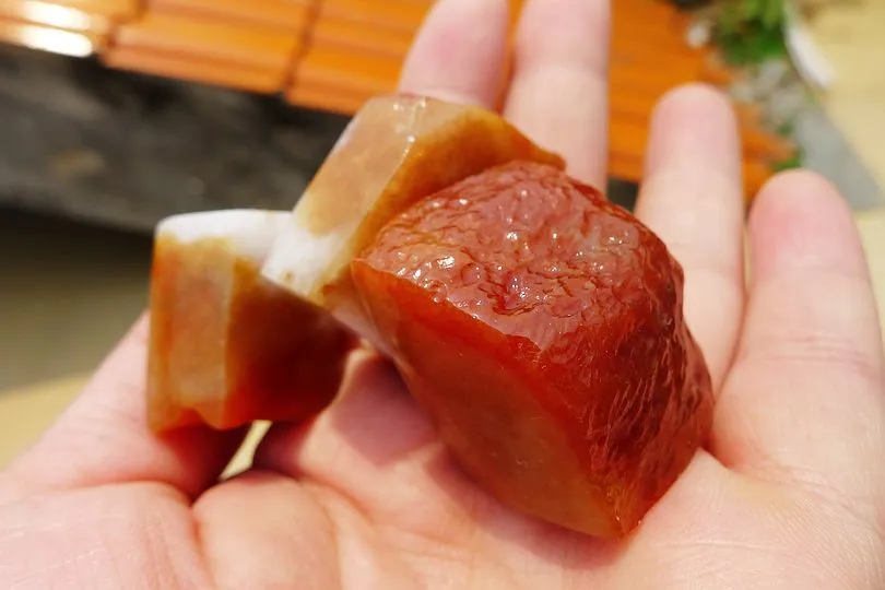 Natural Jade Rough Jadeite Raw 96g