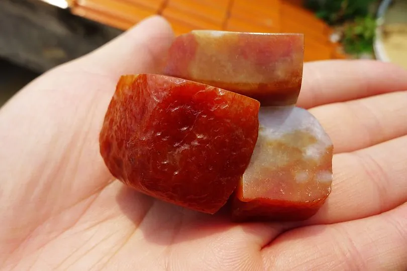 Natural Jade Rough Jadeite Raw 96g