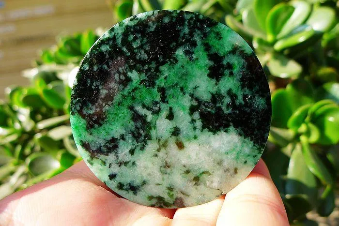 Natural Jade Rough Jadeite Raw (98g,5.3X1.3cm)