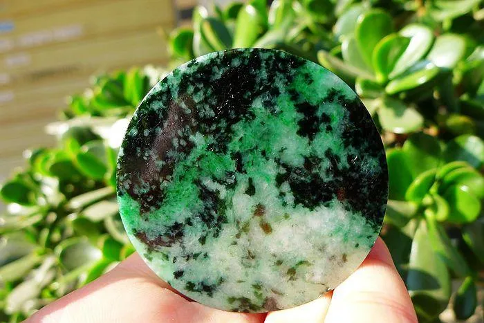 Natural Jade Rough Jadeite Raw (98g,5.3X1.3cm)